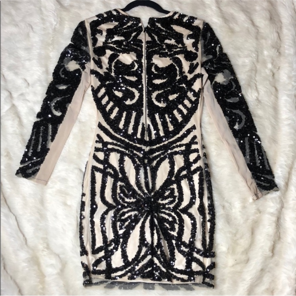 Bebe sequin elegant dress